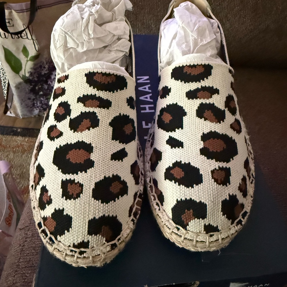 Cole Haan Leopard Print Espadrille